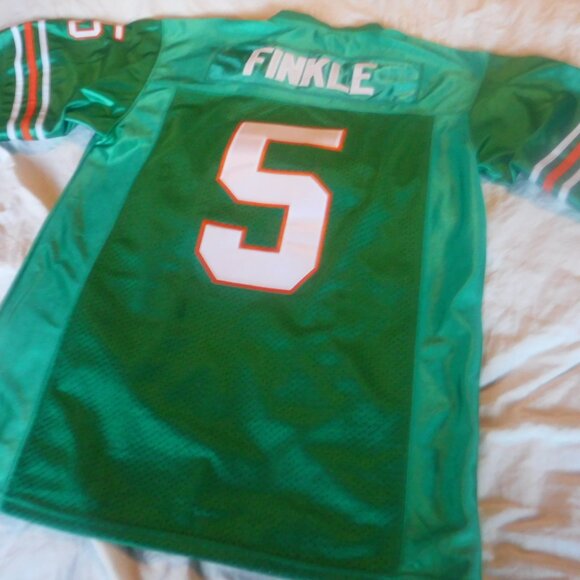 Ray Finkle Ace Ventura Dolphins Jersey Sewn Stitched Lettering Men Size S - Picture 3 of 5